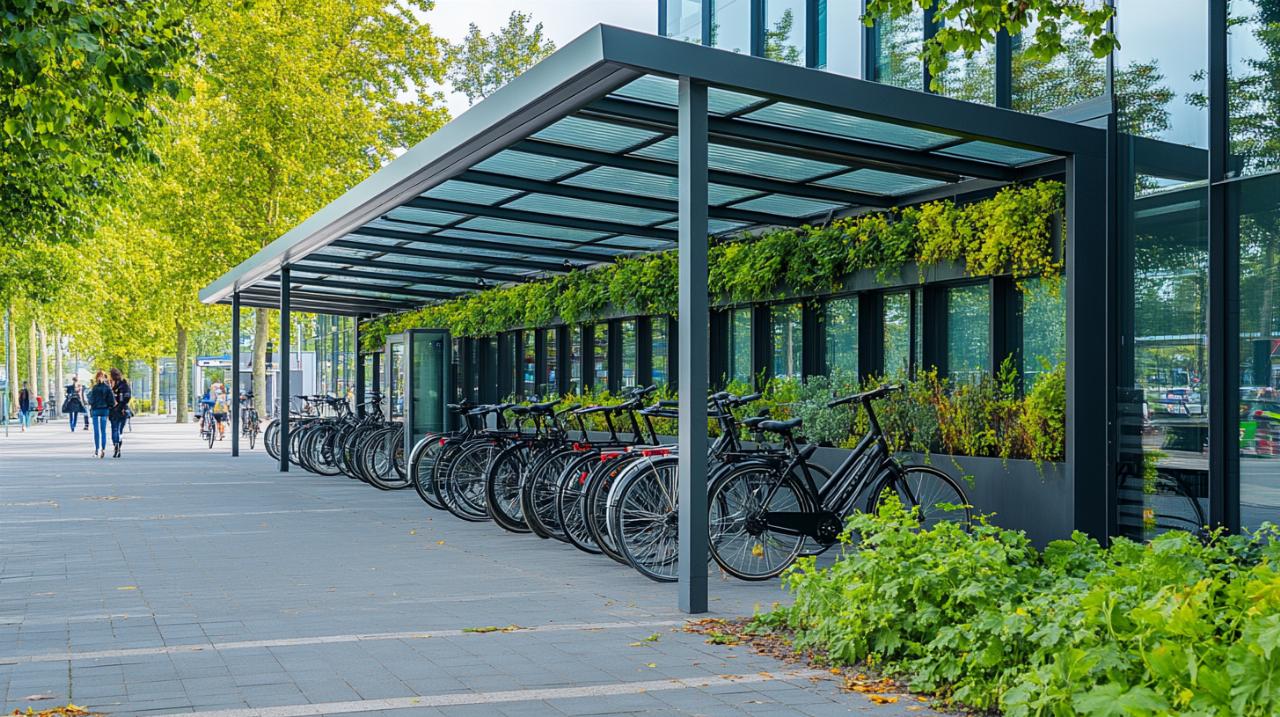 Pourquoi équiper votre entreprise d&rsquo;un abri à vélos est essentiel